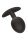 CalExotics Weighted Silicone Plug Black 3,25 cm