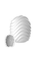 ToyJoy Hero Mini Masturbator Wave White