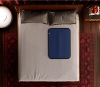 Liberator Fascinator Throw Mini Unterlage Indigo blau