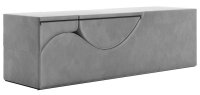 Liberator Aria Flip Chaise Polsterbank Grau