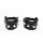 Kiotos Leather Padded Handcuffs Spikey Nuts