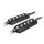 Kiotos Leather Padded Handcuffs Spikey Nuts