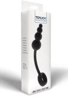 ToyJoy Manpower Anal Plug & Cock Ring Black