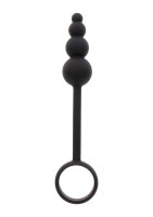 ToyJoy Manpower Anal Plug & Cock Ring Black