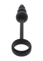 ToyJoy Manpower Anal Plug & Cock Ring Black