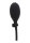 Hidden Desire Extreme Inflatable Suction Base Plug - Expert Black