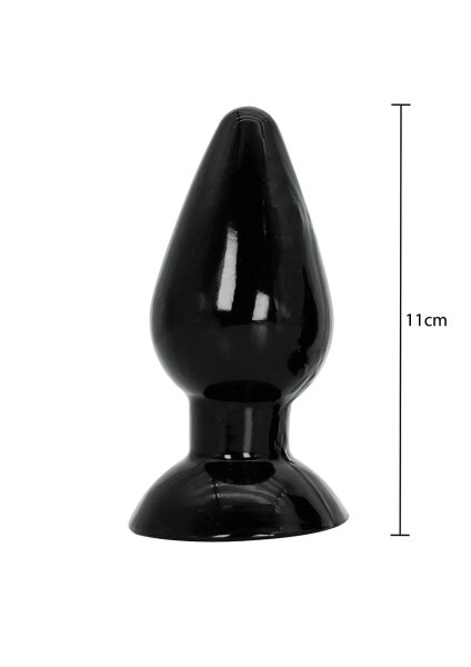 Hidden Desire Buttplug Medium 4 cm Black