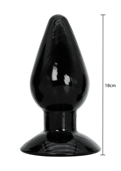 Hidden Desire Buttplug XL 7 cm Black