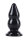 Hidden Desire Buttplug Balls Large 6 cm Black