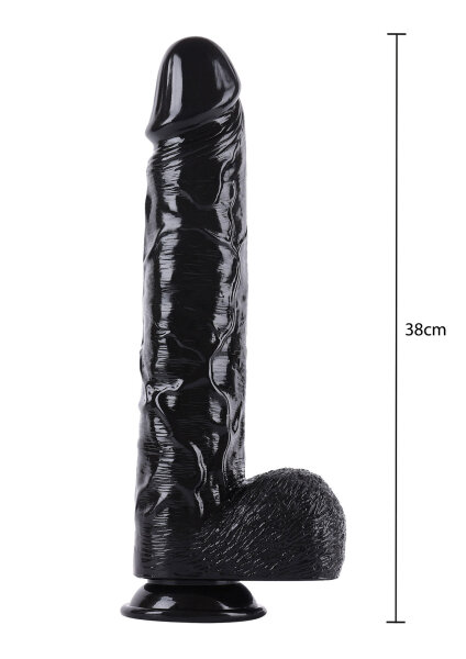 Hidden Desire Dong XXXL 38 cm Black