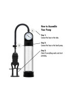 Hidden Desire Pro Pressure Penis Pump Black
