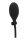 Hidden Desire Extreme Inflatable Smooth Plug - Starter Black