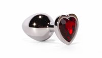 X-MEN Secret Shade Metal Butt Plug Red M 3,4 cm