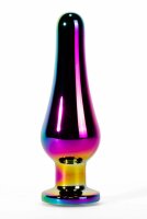 X-MEN Secret Shine Metal Butt Plug Rainbow S 3,2 cm