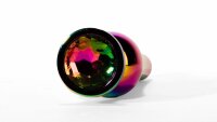 X-MEN Secret Shine Metal Butt Plug Rainbow S 3,2 cm