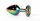 X-MEN Secret Shine Metal Butt Plug Rainbow M 3,4 cm