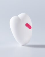 Sauce Sweeeheart Clitoral Vibrator White & Pink