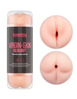 LoveToy Virgin-Skin Blowout Double Side Stroker Vagina and Ass