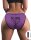 LoveToy Slide Printed Vibrating Sexy Panties Purple