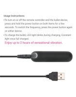 LoveToy Slut Printed Vibrating Sexy Panties Black