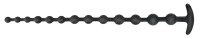 Black Velvets Analkugelkette Schwarz 50 cm