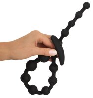 Black Velvets Analkugelkette Schwarz 50 cm