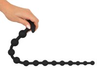 Black Velvets Analkugelkette Schwarz 50 cm