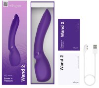 WE-VIBE Wand 2 Purple Massage Wand 27.3 cm