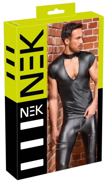 NEK Herren Shirt Schwarz M