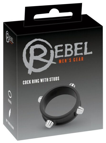 You2Toys Rebel Cock Ring w Studs