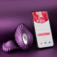 HoneyPlayBox PEARL App-Controlled Magnetic Panty Vibrator Lila