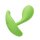 HoneyPlayBox OLY 2 Pressure Sensing App-enabled Wearable Clit & G Spot Vibrator Green