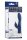 NMC 6.5 Inch Rechargeable Silicone 10 Functions Speed Vibrator Blue