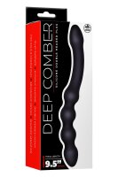 NMC 9.5 Inch Silicone Double Headed Plug Black