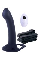 NMC 9.5 Inch Rechargeable Silicone Vibration Hollow Strap...