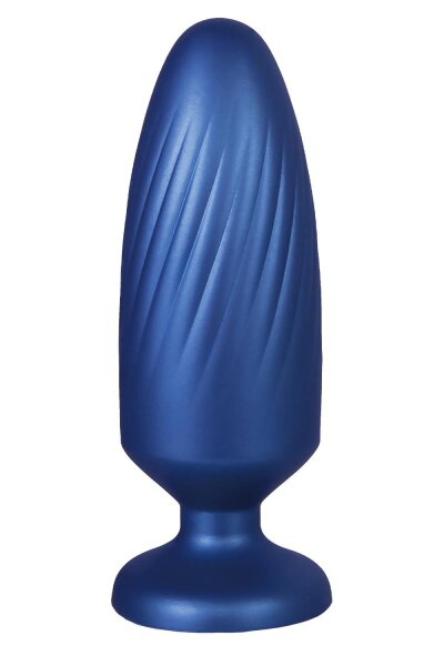NMC 5 Inch Silicone Anal Plug Metallic Blue