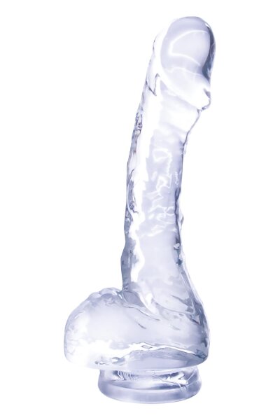 NMC 4 Inch Realistic Dildo With Suction Cup Clear