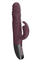 NMC Silicone Rechargeable Vibrator Rubine Red