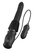 FETISH FANTASY SERIES ULTIMATE SILICONE THRUSTER - BLACK