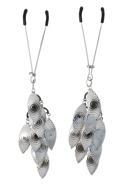 Virgite Nipple Clamps Model 10 Silver 2 Pieces