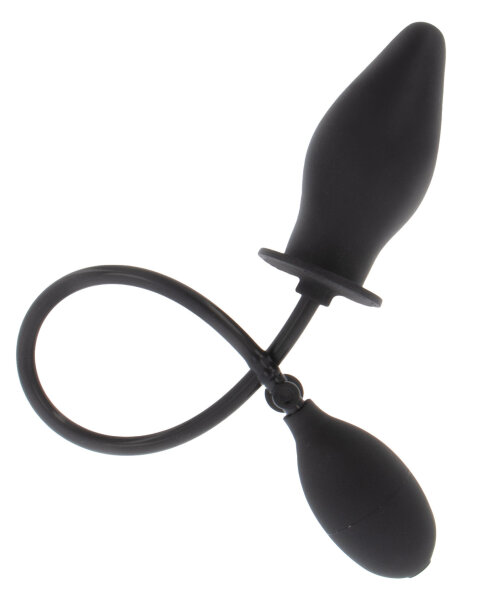 Hidden Desire Inflatable plug Butt Advanced 12 x 4.5 cm Black