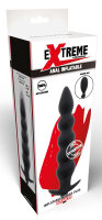 Hidden Desire Inflatable plug Ribbed Advanced 18.5 x 4 cm Black