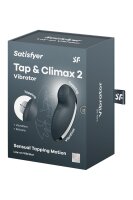 Satisfyer Tap and Climax 2 Grey