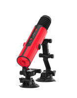 ZSEX Double Suction Cup Fuck Machine Red 19 cm