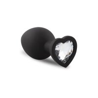 Easy Toys Silicone Buttplug Set with Diamond - Heart