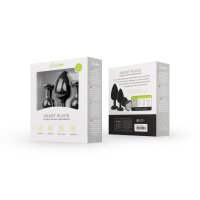 Easy Toys Silicone Buttplug Set with Diamond - Heart