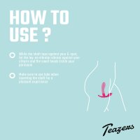 Teazers Wearable Vibrator with Remote