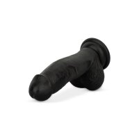 Easy Toys Dildo with balls 12 cm - Black