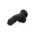 Easy Toys Dildo with balls 12 cm - Black