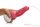 XR Brands Resurrector Phoenix Spritzender Silikon-Dildo Rot Wei&szlig;